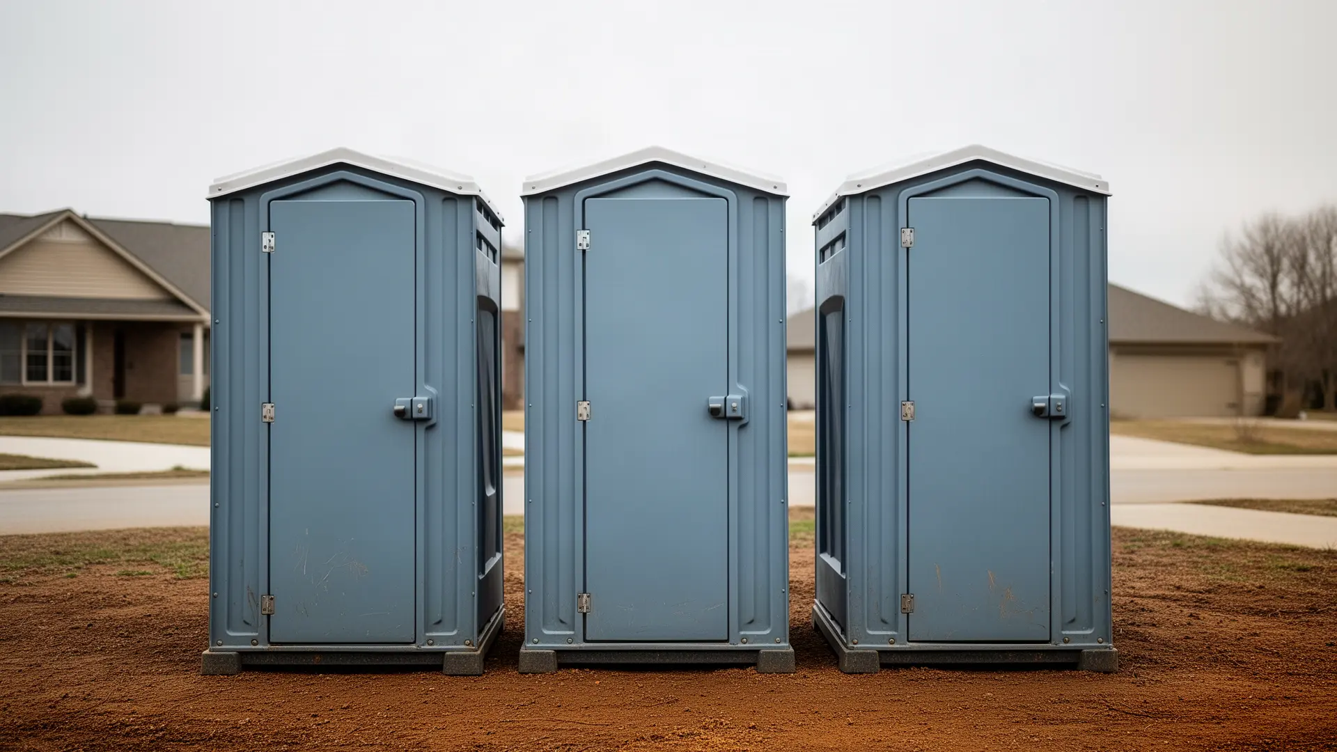 Clean porta potty unit from Two Rivers Porta Potty Rental in Boston, MA